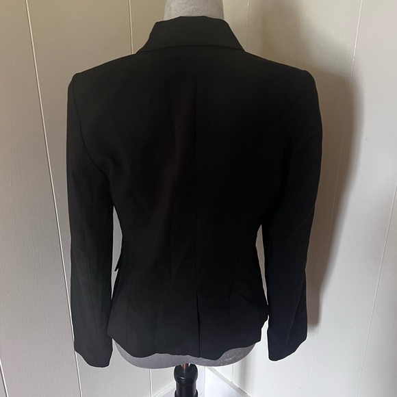 NWT Calvin Klein Black Blazer, Size 6 - Picture 2 of 8